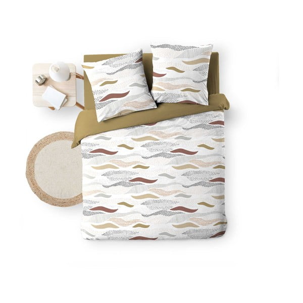 Lenjerie de pat albă din microfibră pentru pat dublu, extinsă 240x220 cm Zenith – douceur d'intérieur-image-4