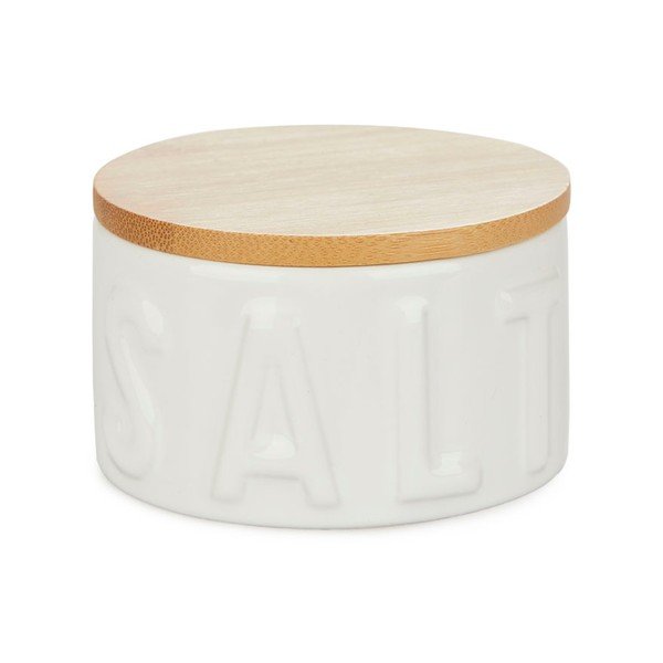 Recipient cu capac pentru sare Balvi Salt, alb-natural-image-3