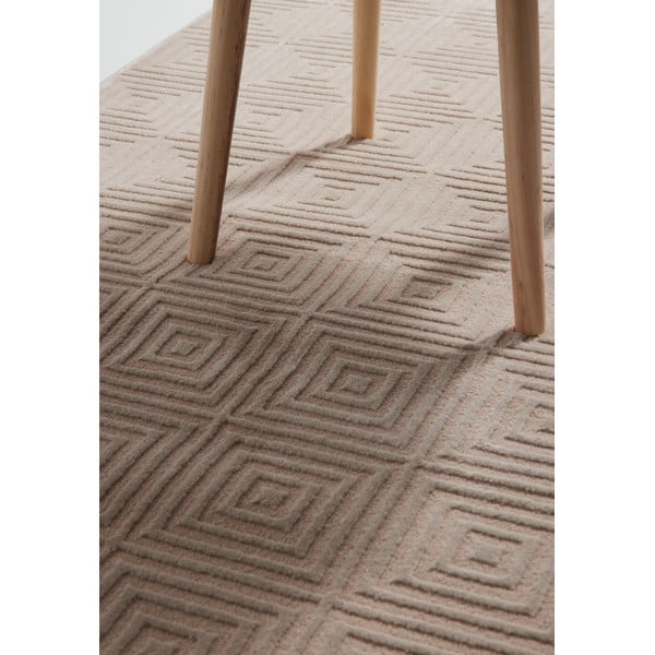 Covor tip traversă bej 80x240 cm Perles Tourmaline – Elle Decoration-image-4