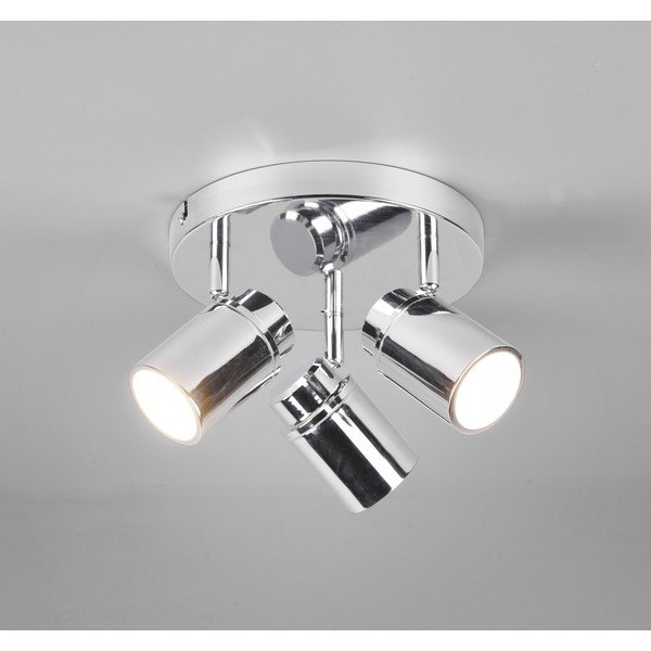 Spot argintiu lucios din metal Angelo – Trio-image-1