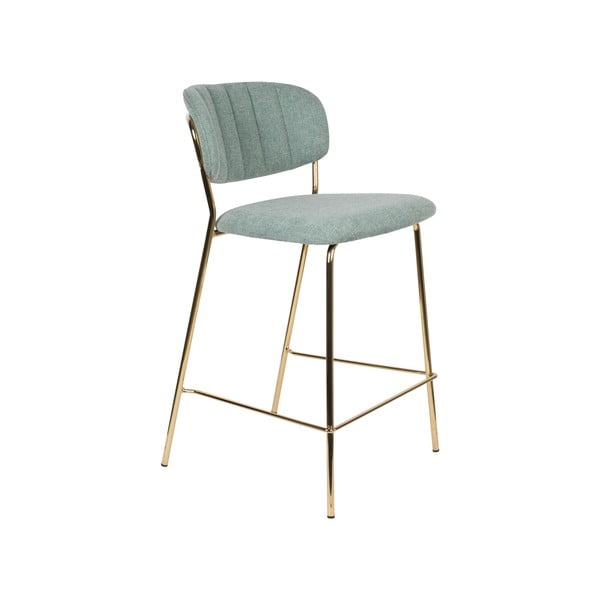 Scaune de bar verde-deschis 2 buc. 89 cm Jolien – White Label-image-2