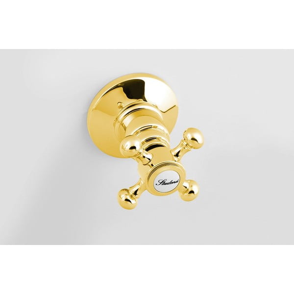 Baterie aurie pentru duș încastrată (2 ieșiri) Antea – Sapho-image-1