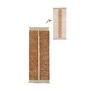 Covor tip traversă cărămiziu/bej din bumbac 80x230 cm Duetto Toffee – Lorena Canals