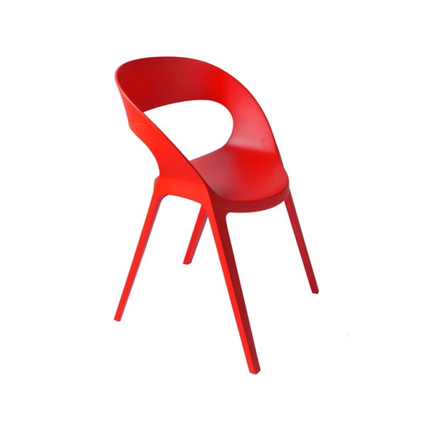 Set 2 scaune de grădină Resol Carla, roșu