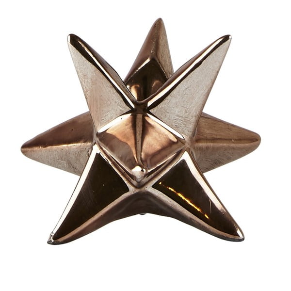Suport pentru lumânare KJ Collection Star Copper, 7,3 cm