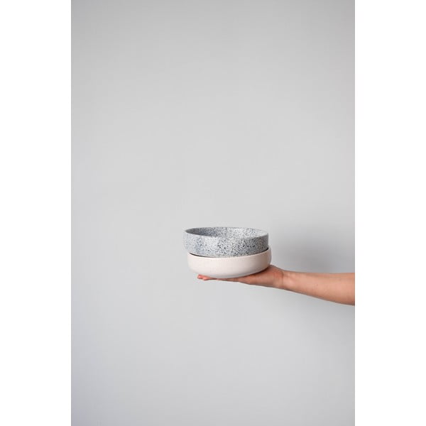 Bol din gresie pentru micul dejun ÅOOMI Dust, ø 16 cm, roz deschis-image-3