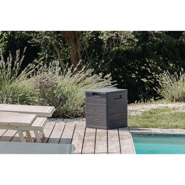 Cutie de depozitare pentru grădină gri închis Woodys – Toomax-image-1
