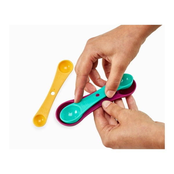 Set 3 măsurători colorate Metaltex Spoons-image-1