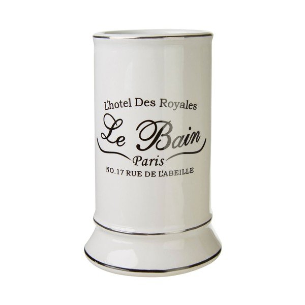 Pahar din ceramică Premier Housewares Le Bain White-image-1