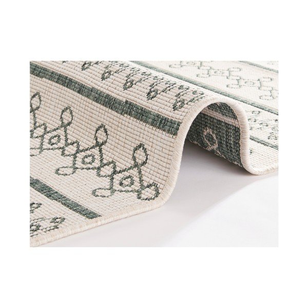 Covor reversibil adecvat interior/exterior Bougari Madeira, 200 x 290 cm, verde-crem-image-2