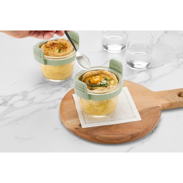 Forme de copt 4 buc. din sticlă ø 9,5 cm – Lékué-image-3