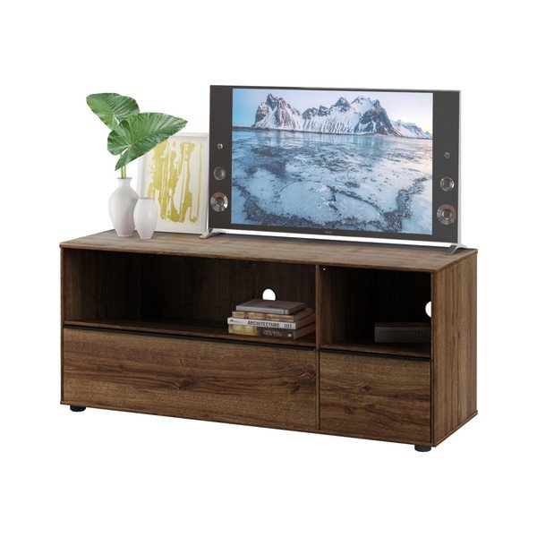 Masă TV în decor de lemn de pin Støraa Bertil Mountain-image-1