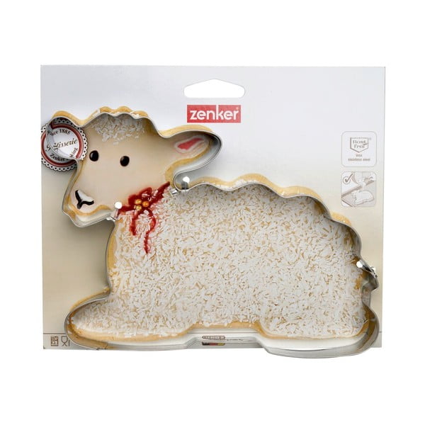 Formă din inox pentru tăiat aluat Zenker Lamb-image-2
