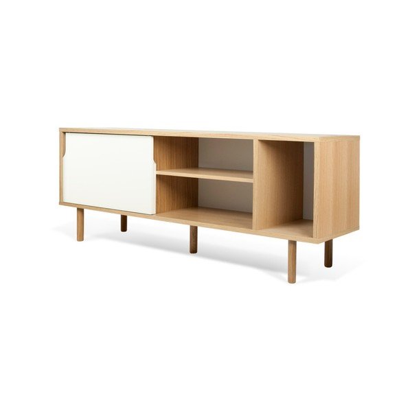 Comodă TemaHome Dann Oak, alb-image-4