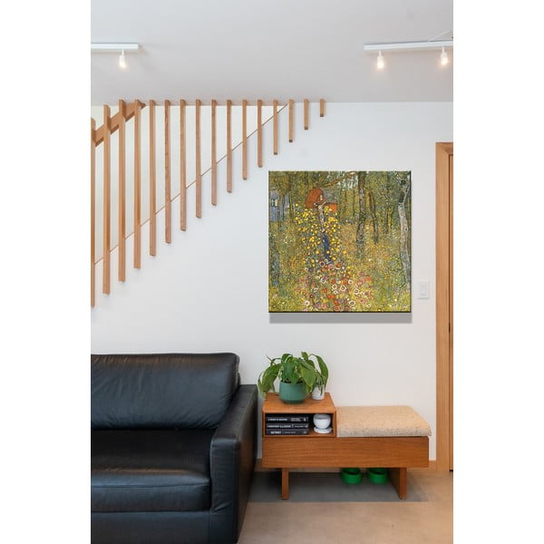 Reproducere tablou Gustav Klimt - Farm Garden With Crucifix, 60 x 60 cm-image-1