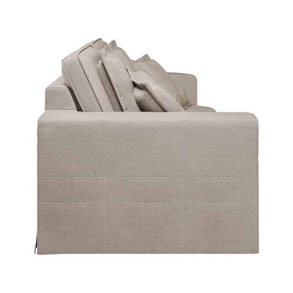 Canapea bej 196 cm Nora – Ropez-image-4