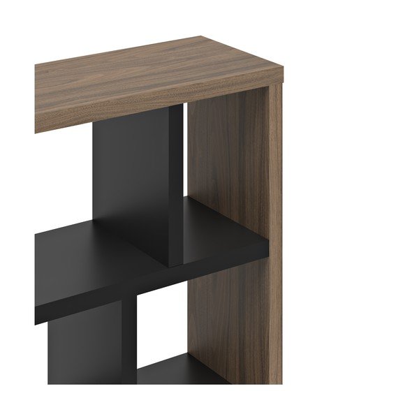 Bibliotecă cu aspect de lemn de nuc 70x198 cm Berlin – TemaHome-image-3