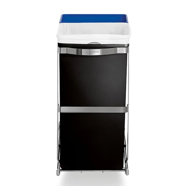 Coș de gunoi din plastic 35 l Dual - simplehuman-image-3