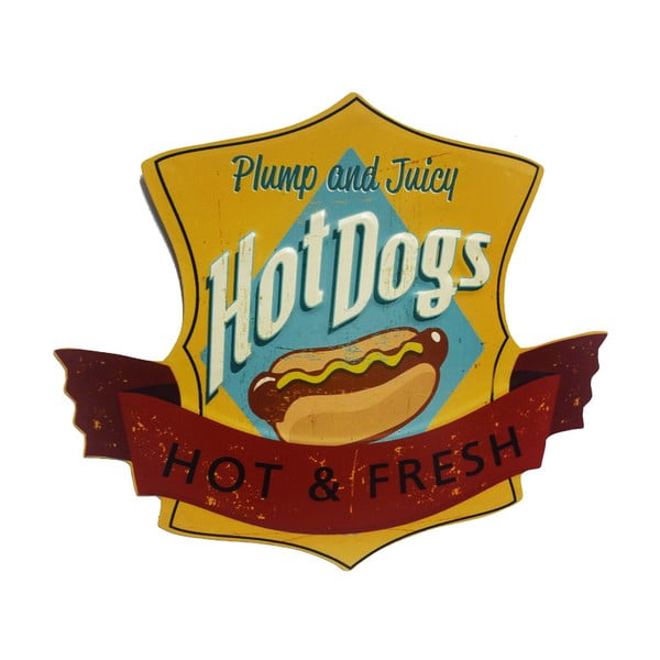 Decorațiune perete Novita Hot Dogs