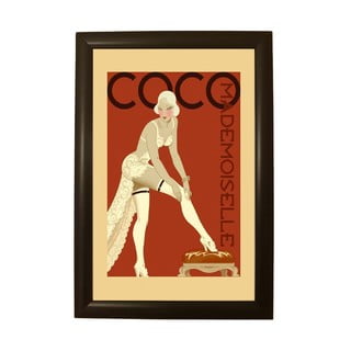 Poster cu ramă Piacenza Art Coco, 33,5 x 23,5 cm