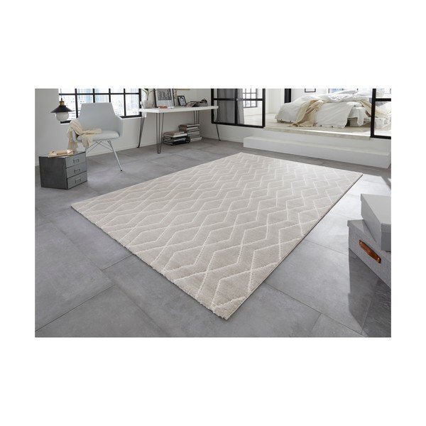 Covor Elle Decoration Euphoria Rouen, 160 x 230 cm, gri - bej-image-4