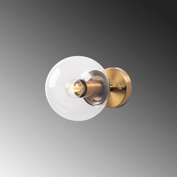 Aplică de perete alămie ø 15 cm Atmaca – Opviq lights-image-4