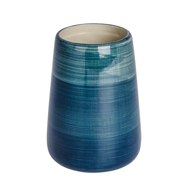 Suport pentru periuțe de dinți Wenko Pottery, albastru petrol-image-1