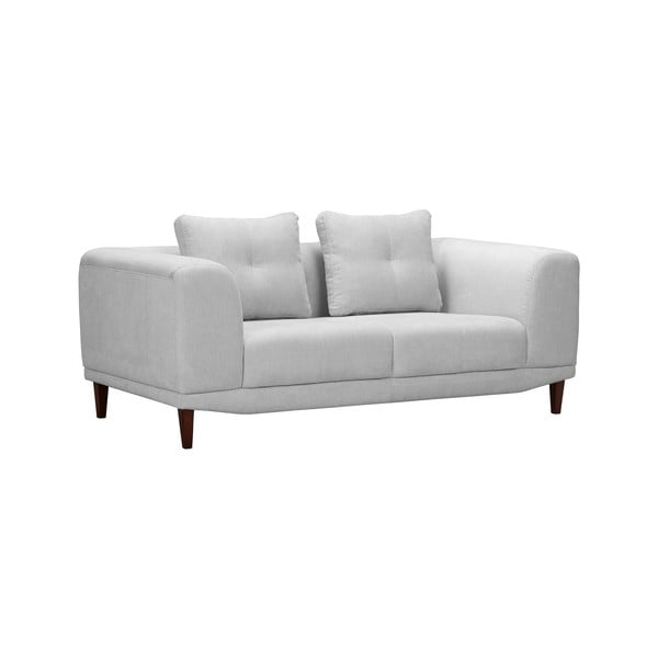 Canapea cu 2 locuri Windsor & Co Sofas Sigma, gri deschis-image-1