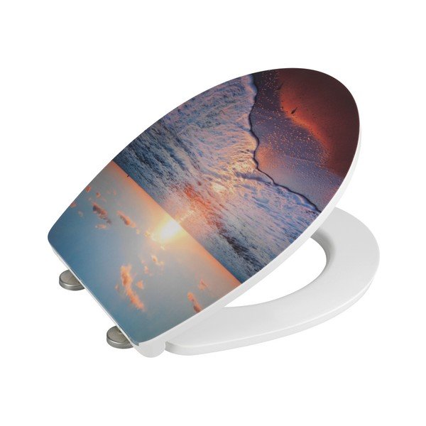 Capac WC cu închidere lentă Wenko Sunset, 46 x 39 cm-image-2