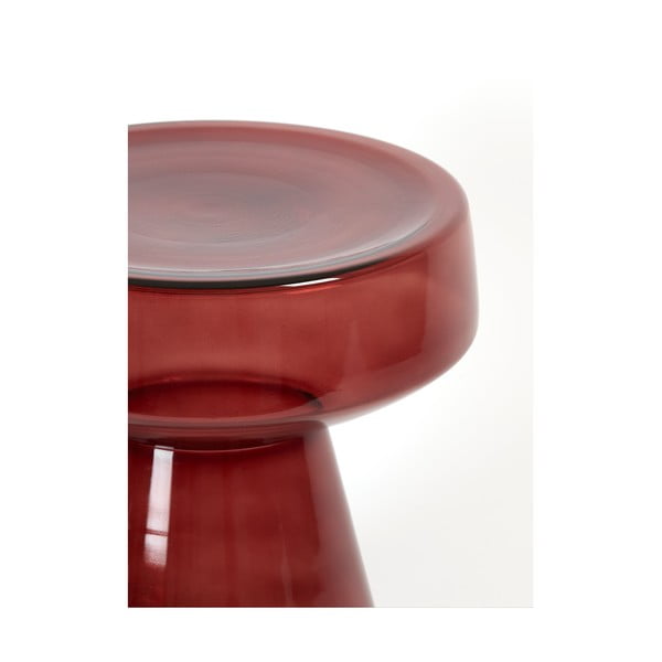 Măsuță auxiliară rotundă din sticlă ø 37 cm Dakwa – Light & Living-image-2