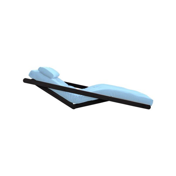 Șezlong extensibil cu 2 locuri Karup Figo Wenge/Celeste-image-3