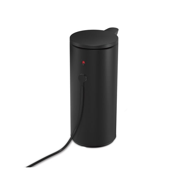 Dozator de săpun lichid negru automat din oțel 266 ml – simplehuman-image-2