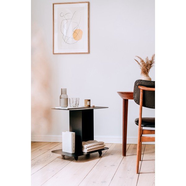 Măsuță de servire cu roți din metal 40x60 cm HO – noo.ma-image-3