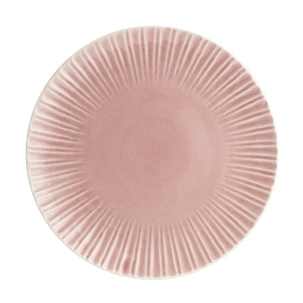Farfurie ceramică Ladelle Mia, ⌀ 27,5 cm, roz