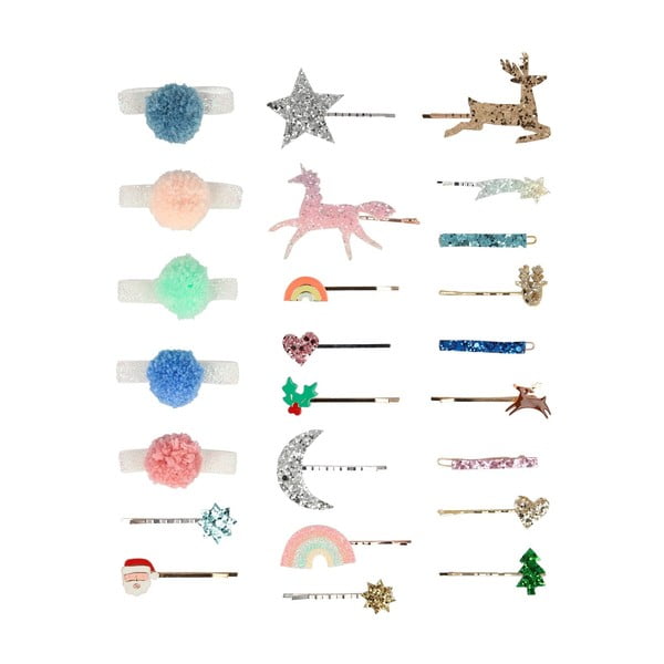 Calendar Advent Hair Accessories – Meri Meri-image-3