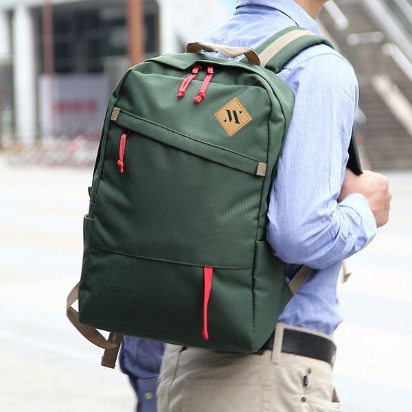 Rucsac cu port USB My Valice FREEDOM Smart Bag, verde-image-1