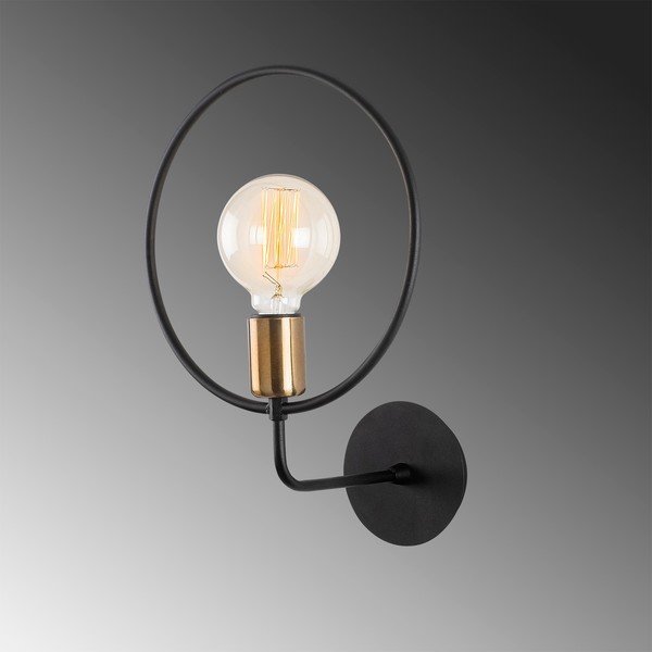 Aplică de perete neagră Circle – Opviq lights-image-3