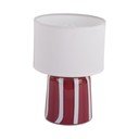 Veioză roșie LED din metal (înălțime 20 cm) Verano LED – Leitmotiv
