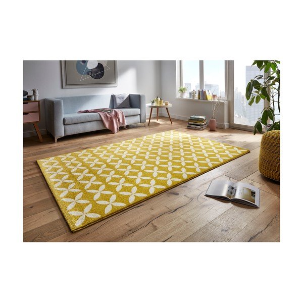 Covor Mint Rugs Tiffany, 290 x 200 cm, galben-image-3