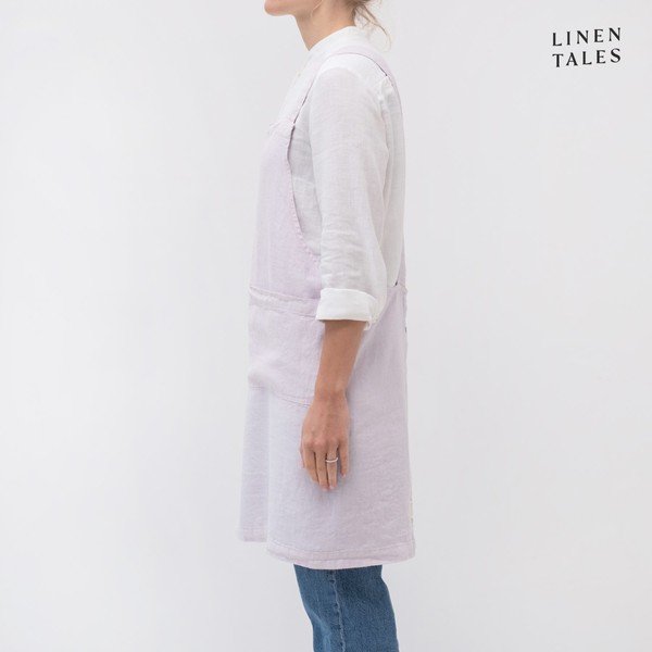 Șorț din in Crossback – Linen Tales-image-1