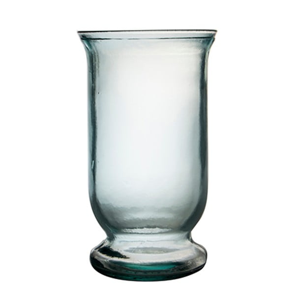 Sfeșnic din sticlă reciclată Ego Dekor Garden Party, înălțime 25 cm