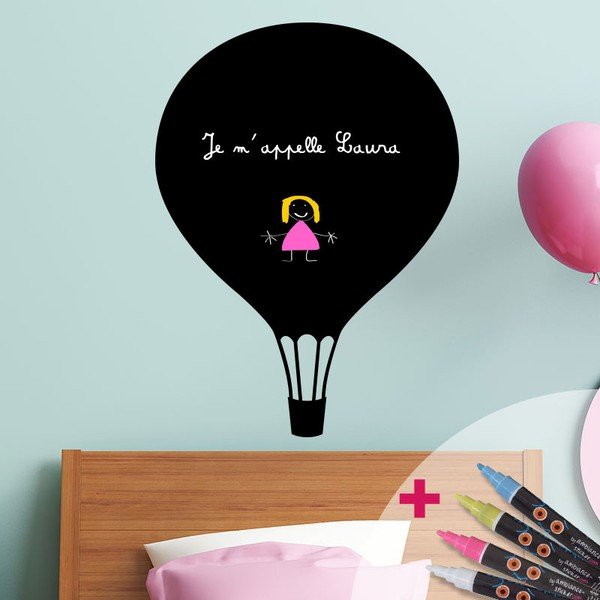 Autocolant tip tablă cu cretă lichidă Fanastick Balloon-image-1