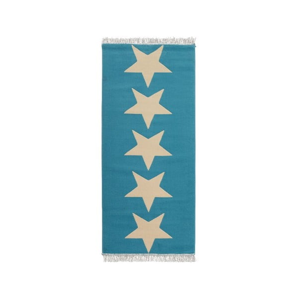 Covor Hanse Home Stars, 80 x 200 cm, albastru