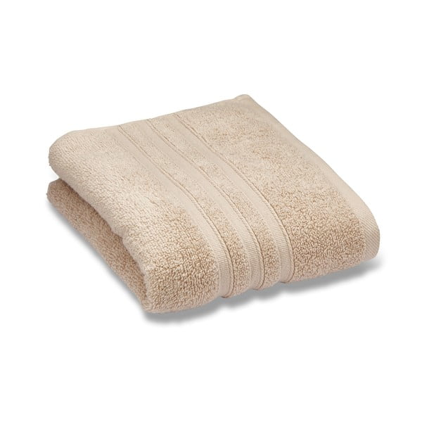Prosop bej din bumbac din frotir 50x85 cm Zero Twist – Catherine Lansfield