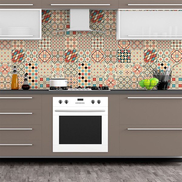 Set 60 autocolante Ambiance Azulejos Arianito, 15 x 15 cm-image-3