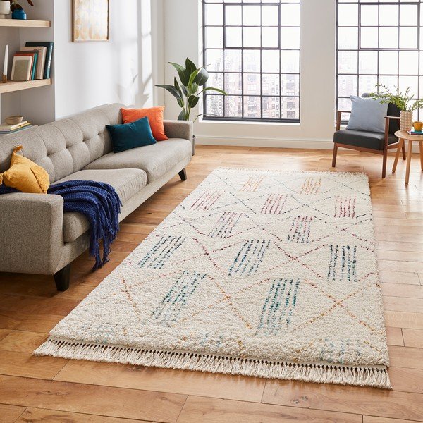 Covor bej 290x200 cm Boho - Think Rugs-image-1