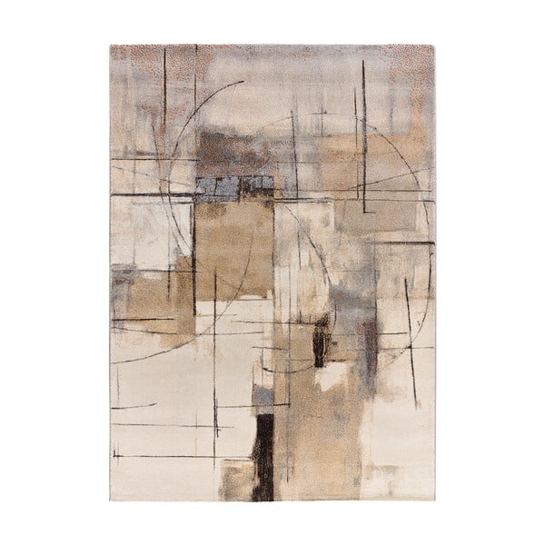 Covor gri-bej 133x190 cm Beruti – Universal-image-4