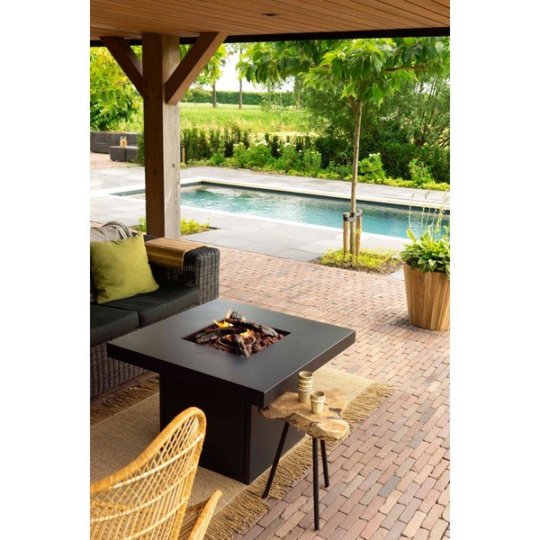 Șemineu pe gaz COSI Cosibrixx, 90 x 61 cm, negru-image-4