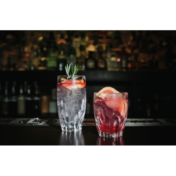 Set de 4 pahare înalte din cristal Sphere, 385 ml-image-1