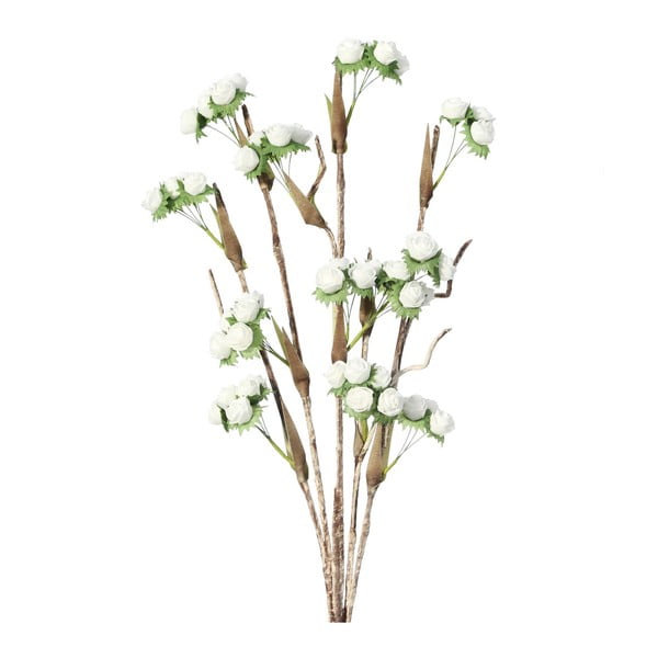 Floare artificială Ixia Branch, alb 